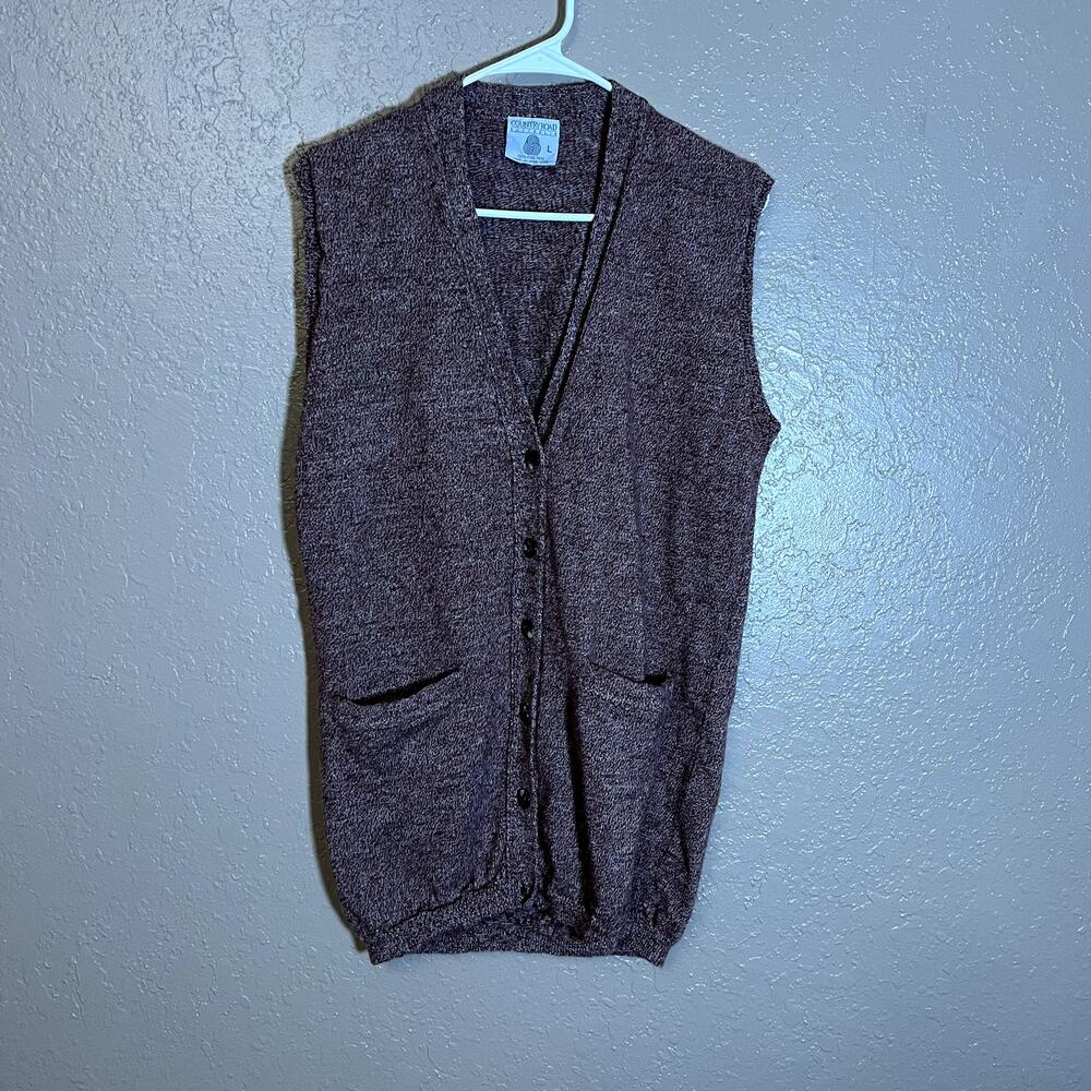 Country Road Australia Wool vest maroon medium